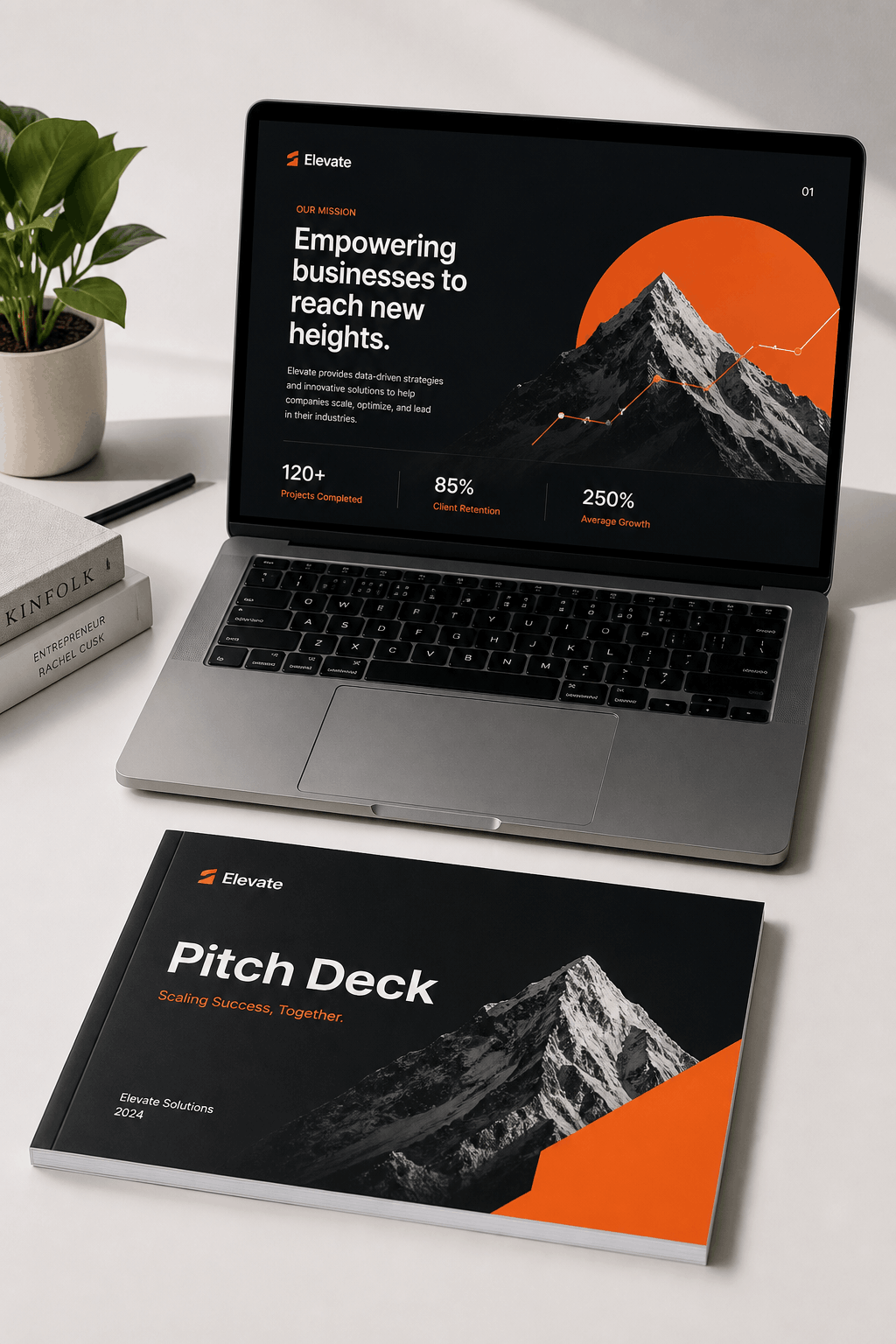 Presentation deck design